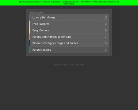 website thubmnail of Pursevalley.ws