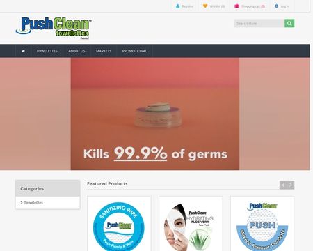 website thubmnail of PushClean