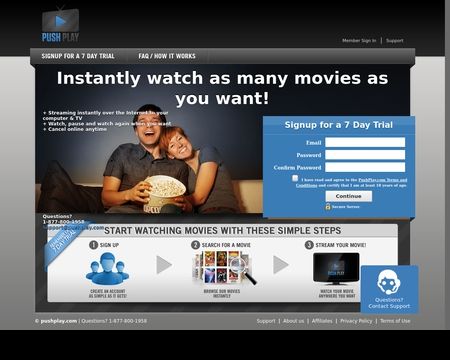 website thubmnail of PushPlay