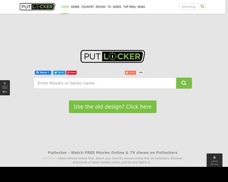 website thubmnail of Putlocker.cloud
