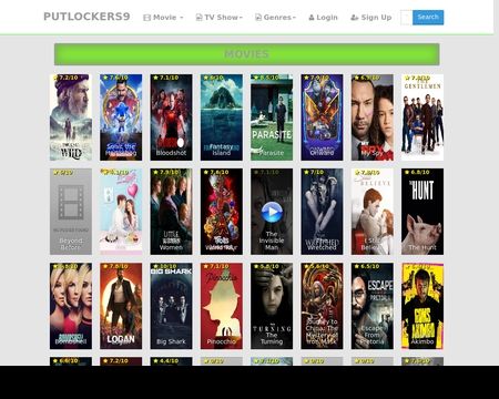 website thubmnail of Putlockers9.us