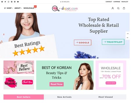 website thubmnail of q-depot