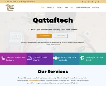 website thubmnail of Qattaftech