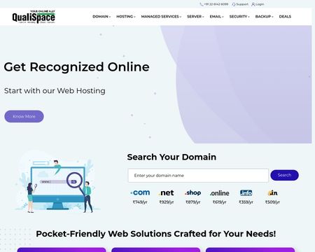 website thubmnail of QualiSpace