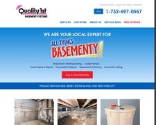 Thumbnail of Quality1stbasementsystems.com