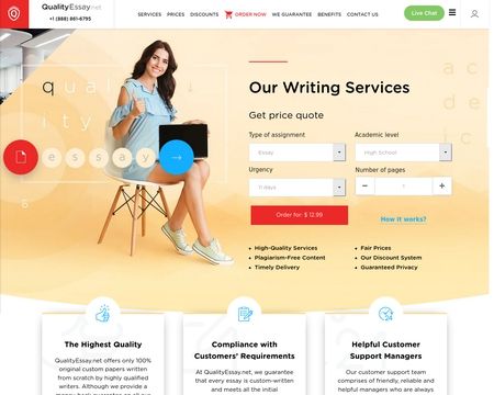 website thubmnail of QualityEssay.net