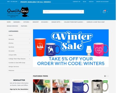 website thubmnail of Qualityglassengraving