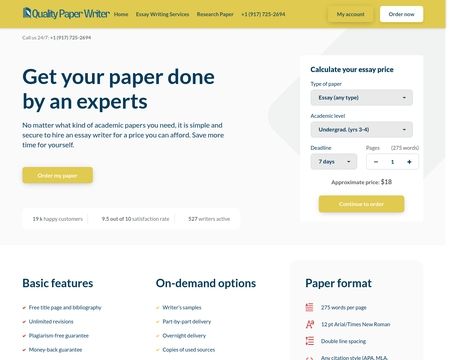 website thubmnail of Qualitypaperwriter
