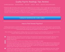 Thumbnail of QualityPsychic.com
