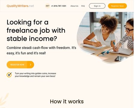website thubmnail of Qualitywriters.net
