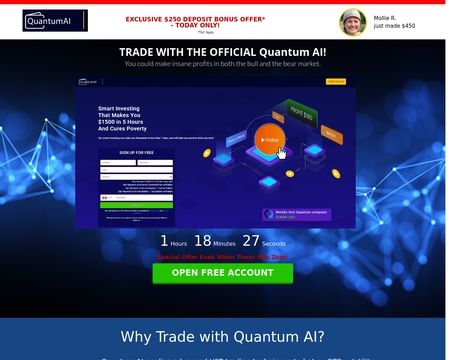 website thubmnail of Quantum Ai