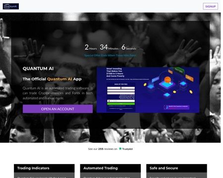 website thubmnail of Quantum AI