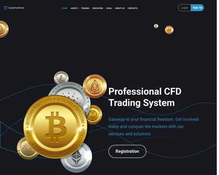 website thubmnail of QuantumFxAI