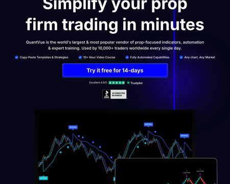 website thubmnail of Quantvue.io