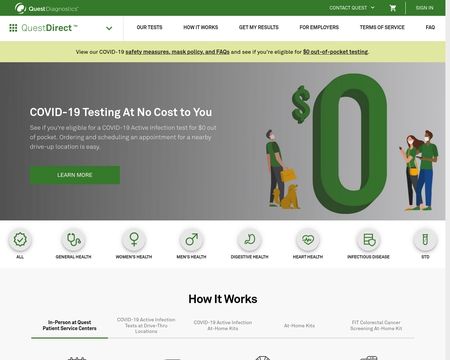 website thubmnail of QuestDirect