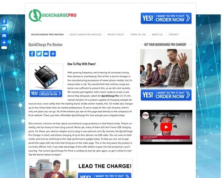 website thubmnail of Quickchargepro.org