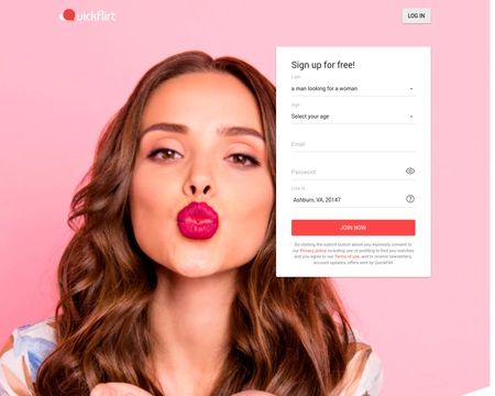 website thubmnail of QuickFlirt
