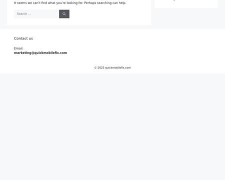website thubmnail of Quickmobilefix