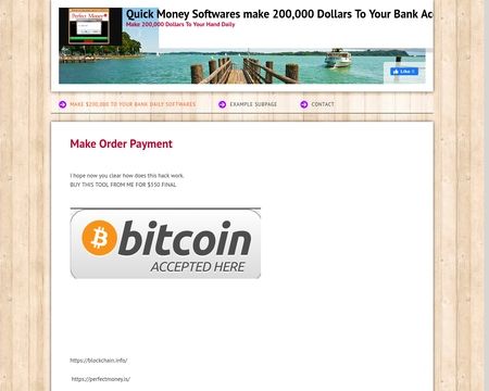 website thubmnail of Quickmoneysoftwares.page.tl