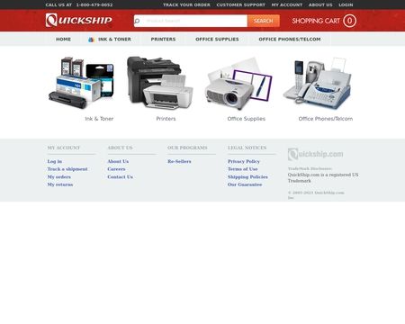 website thubmnail of QuickShip