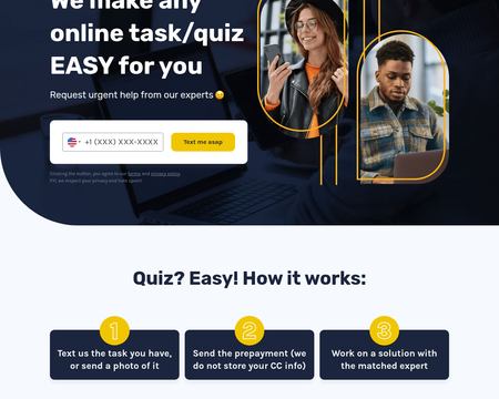 website thubmnail of Quiz Easy