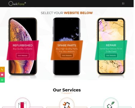 website thubmnail of Qwikfone