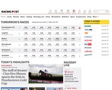 Thumbnail of Racingpost.com