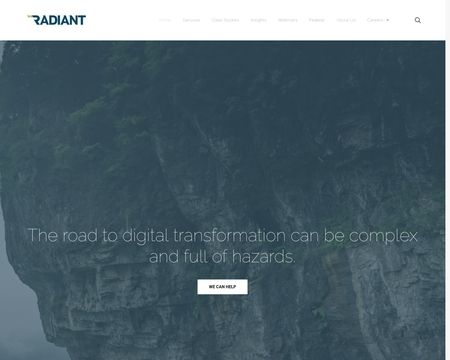 website thubmnail of Radiant.digital