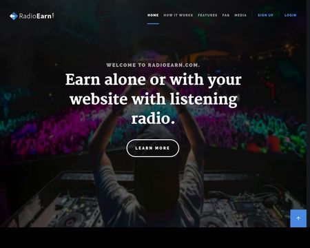 website thubmnail of Radioearn