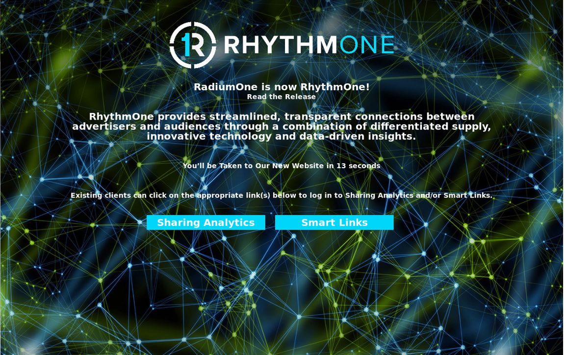 website thubmnail of RadiumOne