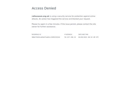 website thubmnail of RAF Museum