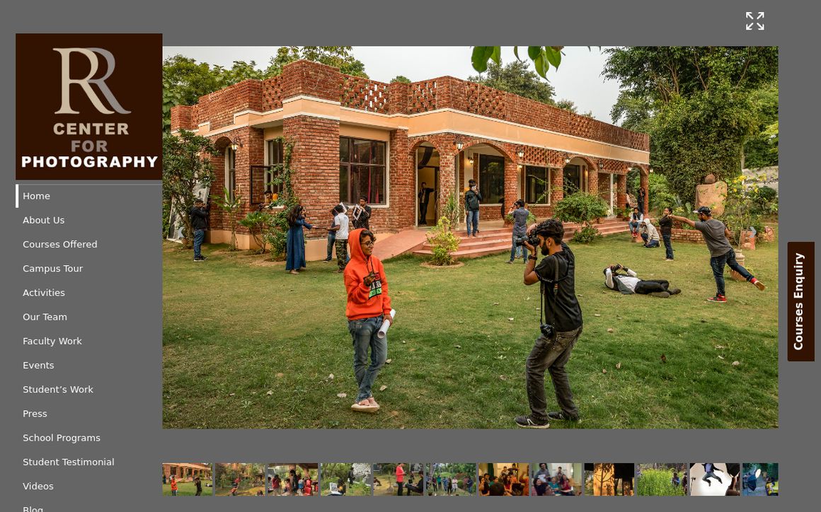 website thubmnail of Raghuraicenterforphotography