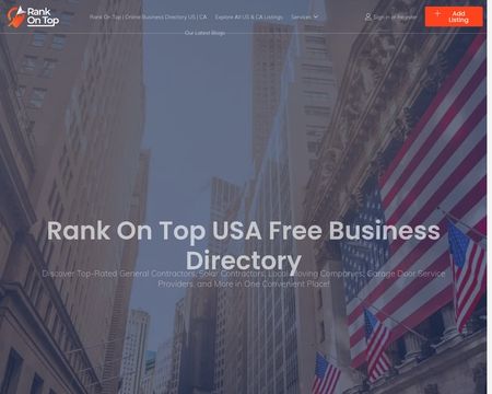 website thubmnail of Rankontop.us