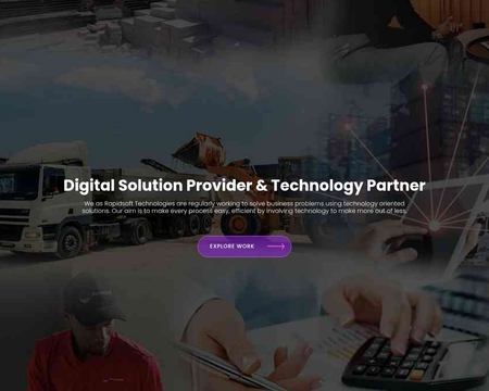website thubmnail of RapidSoftTechnologies
