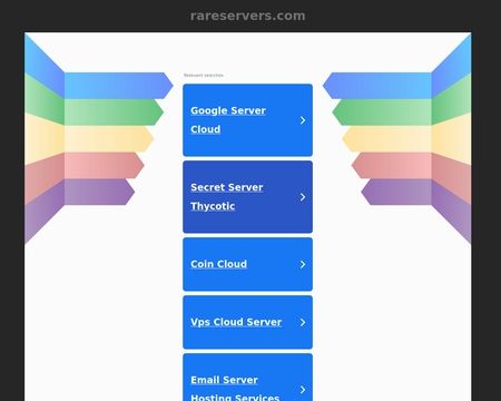 website thubmnail of RareServers