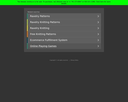 website thubmnail of Ravelry.co