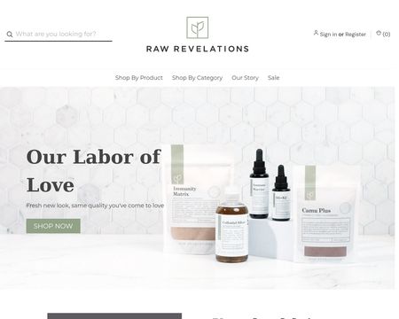 website thubmnail of Rawrevelations