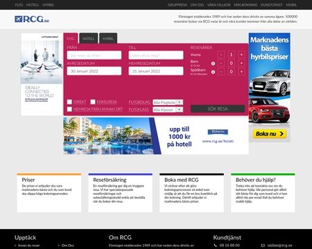 website thubmnail of RCG.se