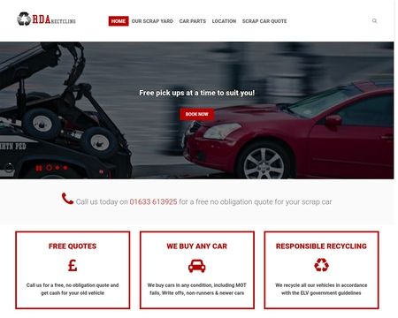 website thubmnail of Rdavehicledismantlers.co.uk