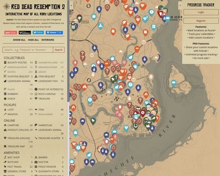 RDR2 Map