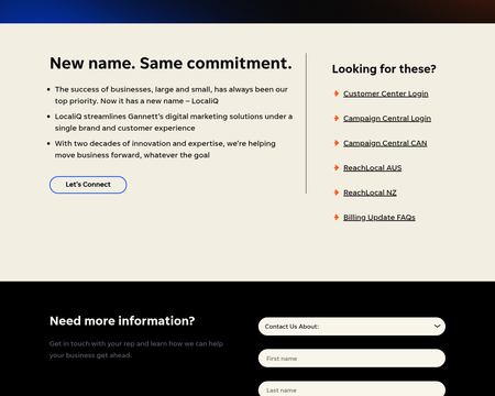 website thubmnail of ReachLocal