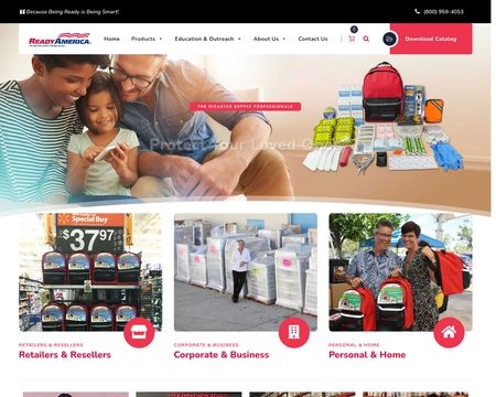 website thubmnail of Ready America
