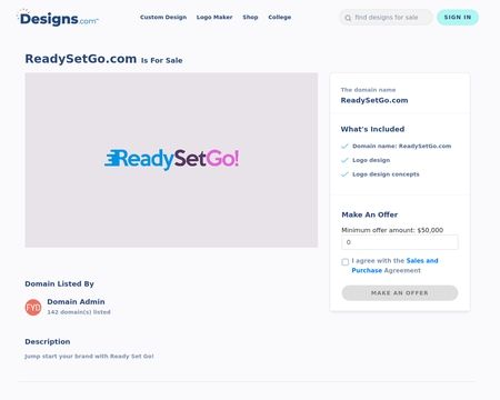 website thubmnail of Readysetgo