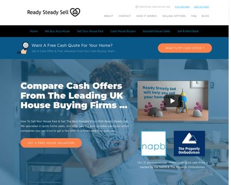 website thubmnail of Readysteadysell.co.uk