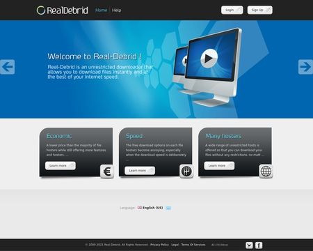 website thubmnail of Real Debrid