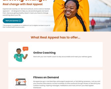 website thubmnail of Real Appeal