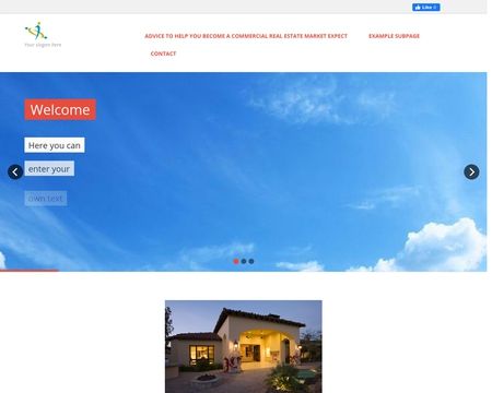 website thubmnail of Realestate210.page.tl