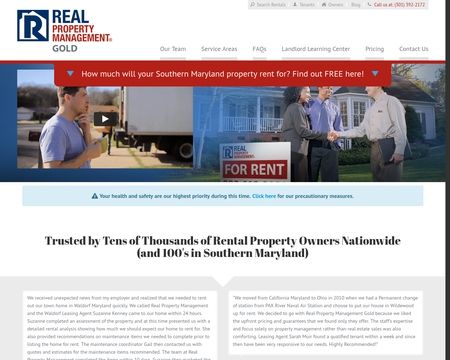 website thubmnail of RealPropertyManagementGold