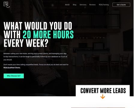website thubmnail of REALQualified