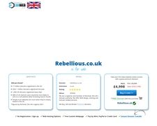 Thumbnail of Rebellious.co.uk